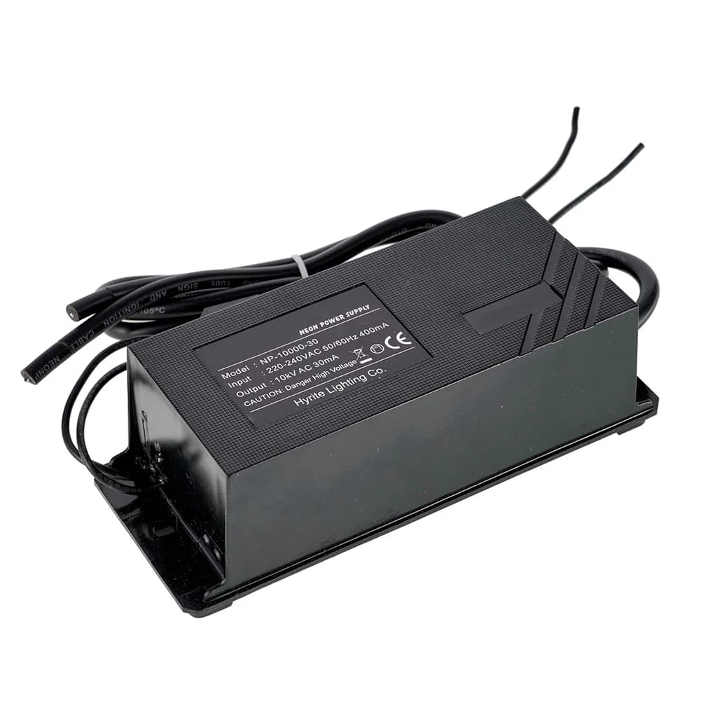 Electronic Transformer 166 X 65 X 55mm AC Neon Power Supply Flicker-Free Dimming For Continuous Operation Signs