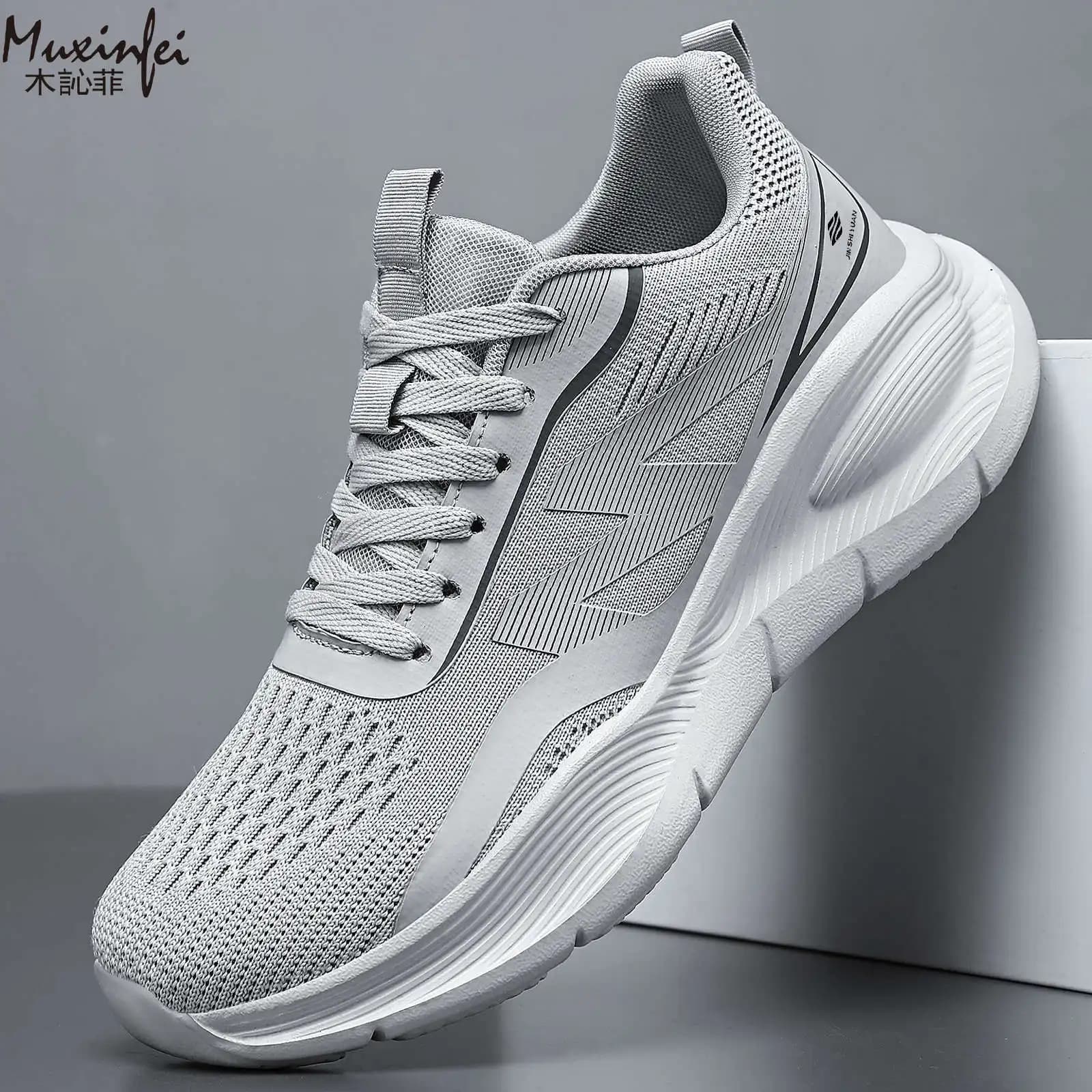 Men's Shoes 2026 Spring New Versatile in Mesh Breathable Sports Ammortizer Racing Casual Fashion