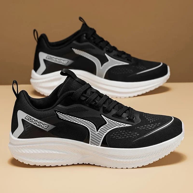 Scarpe da Corsa Traspiranti Unisex con Suola in EVA e Tomaia in Rete, Sneakers Sportive Leggere con Assorbimento degli Urti