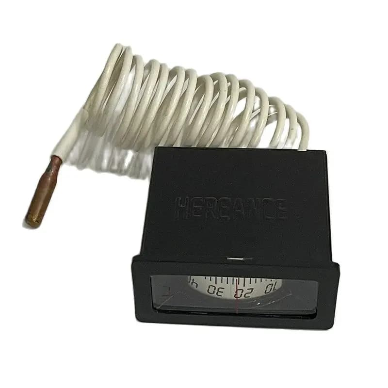 HEREANCE 0-110 degrees Celsius water temperature indicator for boiler rectangular thermometer accessories for water heaters