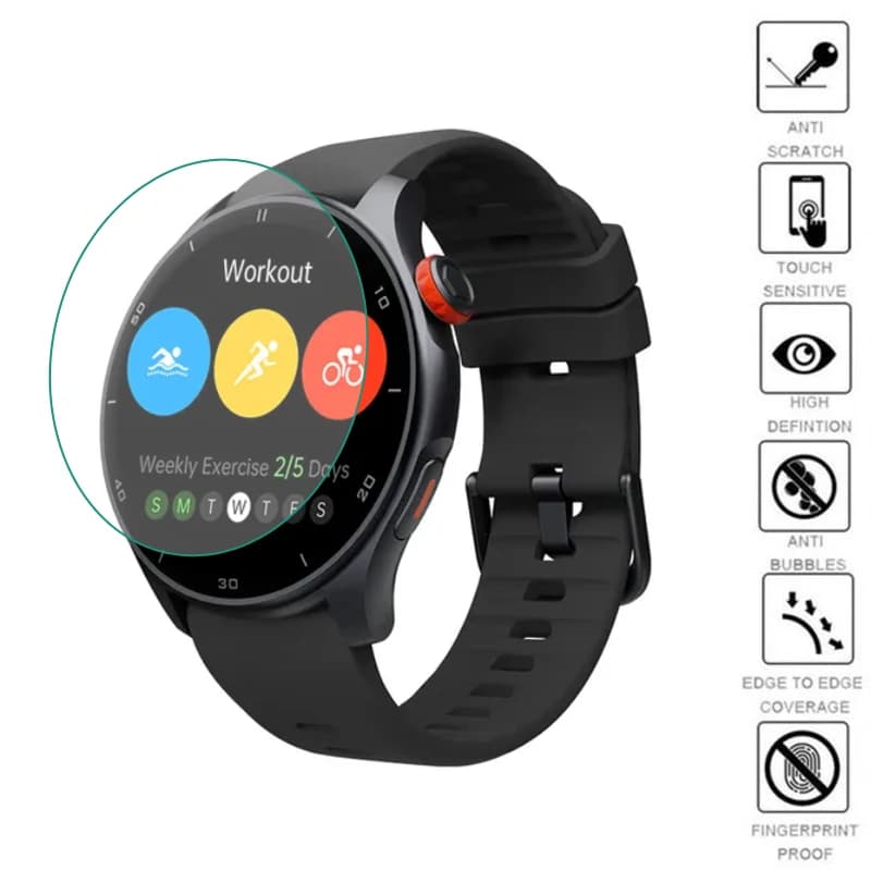 5pcs TPU Soft Smartwatch Clear Protective Film Guard For iGPSPORT LW10 Smart Watch Display Screen Protector Cover Accessories