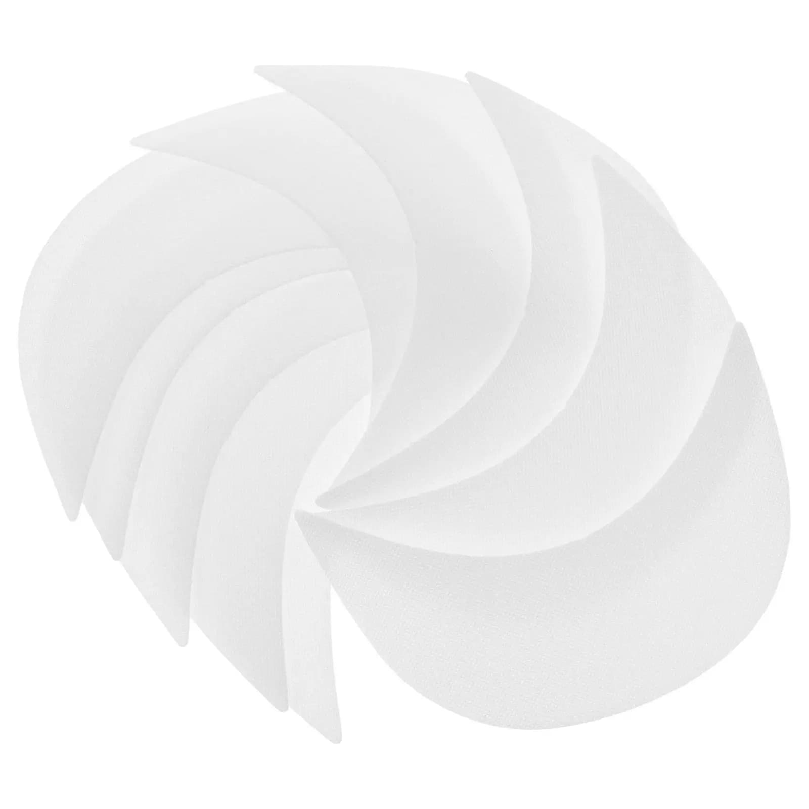 10Pcs Hat Brim Replacement Liner Breathable Sturdy Plastic Visor Board for Caps Brim Shaper Sun Hat Shield Inserts