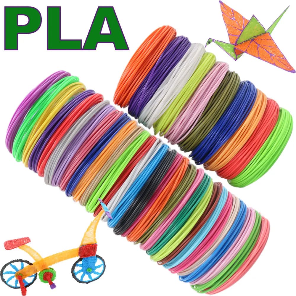 PLA thread for 3D pen printing material 10/20/30 colors 1.75mm diameter safety plastic charging without smell for 3D printer pen