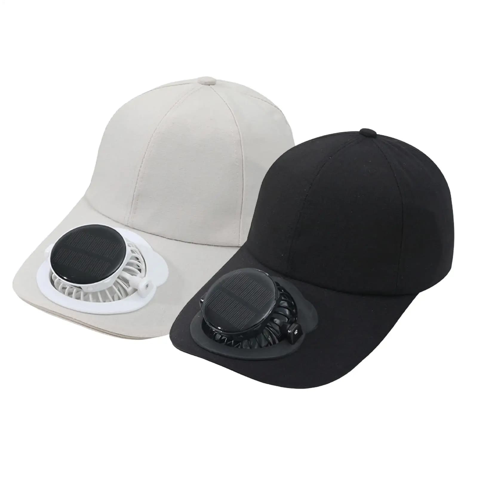 New Breathable Solar Cooling Fan Hat Sunshade Sun Protection Baseball Caps Rechargeable Built-in Fan​​ Fan Hat​​ For Women Men