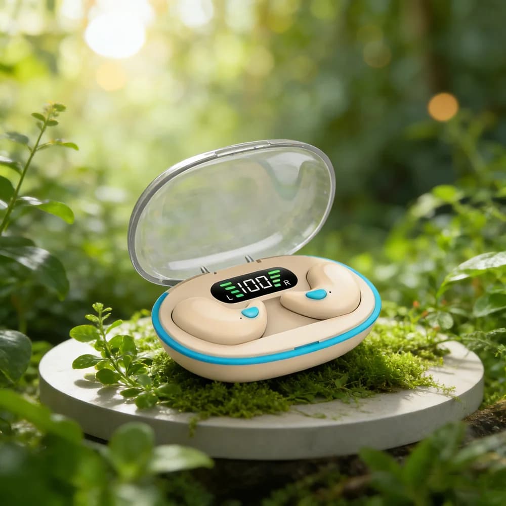 NUOVI auricolari Bluetooth wireless TWS, auricolari impermeabili, mini auricolari stereo TWS per tutti gli smartphone