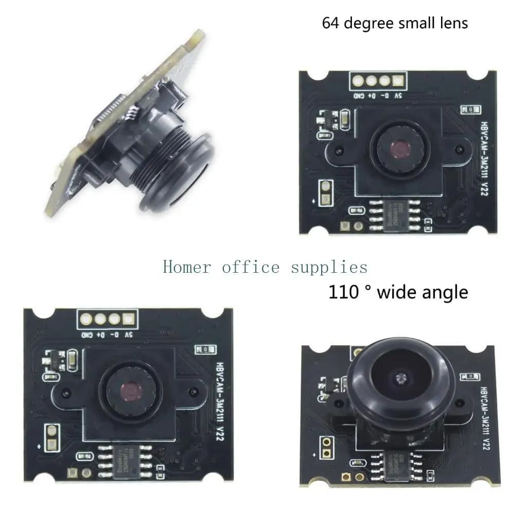 Gruppo fotocamera USB K43B Modulo videocamera OV3660 Supporto risoluzione 1080P-Protocollo UVC OTG Driver USB gratuito