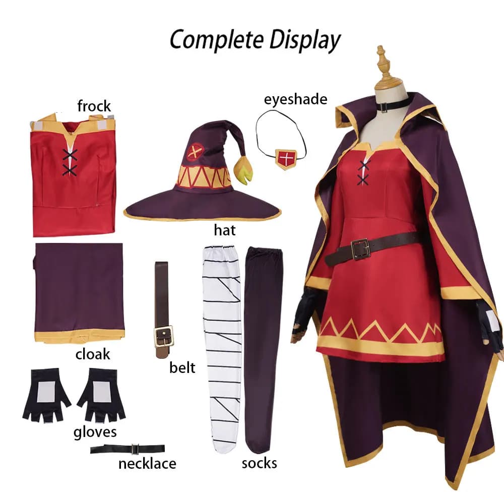 Offering blessings for a beautiful world with cosplay costumes, magic robes, Halloween costumes, and a complete set of cosplay c