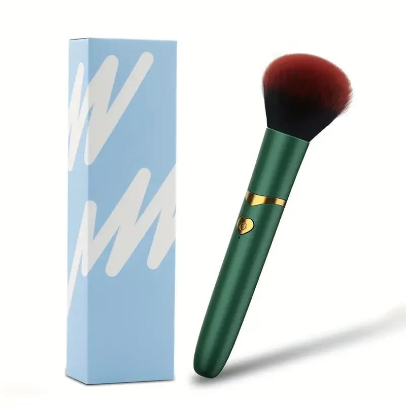 Pennello per trucco vibratore proiettile discreto per donna 10 modalità stimolatore clitorideo punto G giocattolo portatile USB ricaricabile strumento sessuale coppia