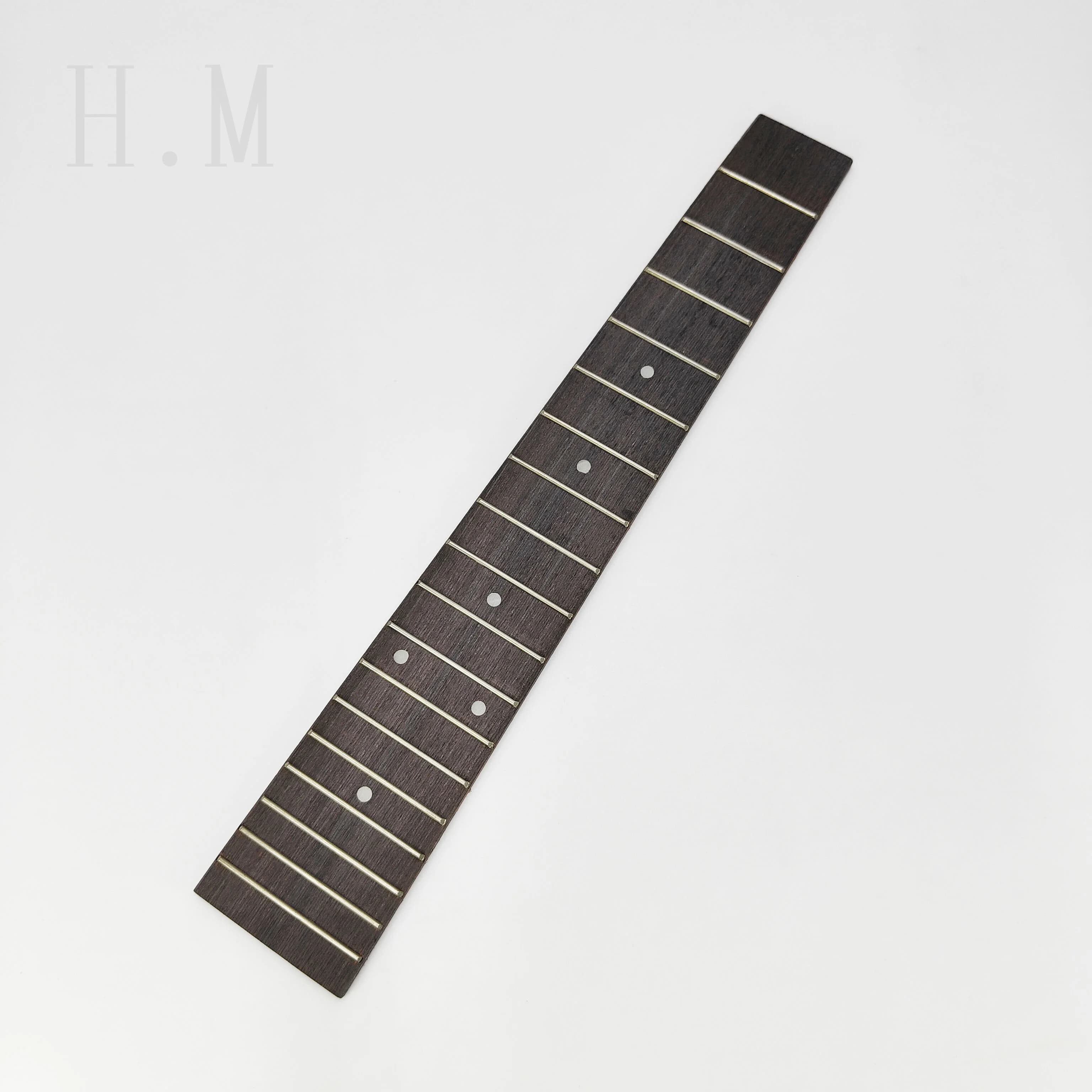 Set Manico e Tastiera per Ukulele Tenore 26 Pollici, 18 Tasti, in Legno di Palissandro per Strumento Musicale a 4 Corde