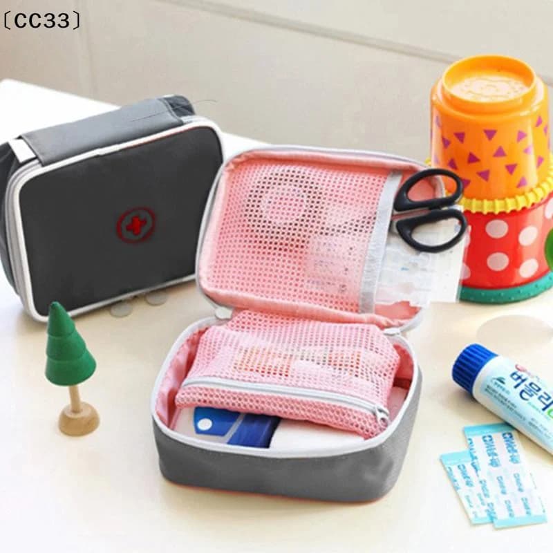 1PC-Sportable first aid box, emergency medical bag, for domestic use, outdoor travel, camping equipment, medicine kits circumCC33 procedures