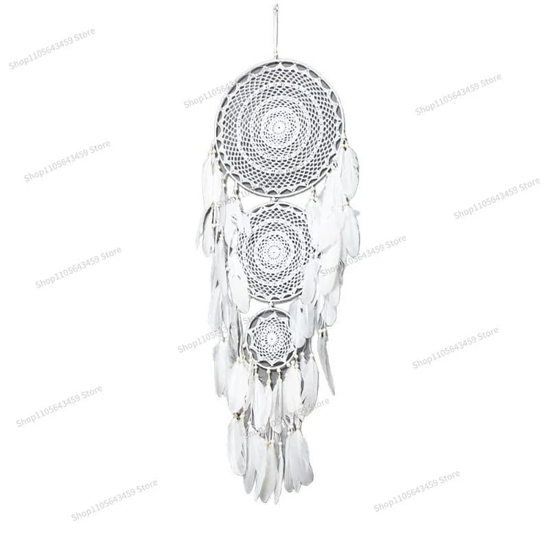 For Bohemian style large dream catcher, hand-woven feather pendant, interior decoration wall decoration wedding supplies