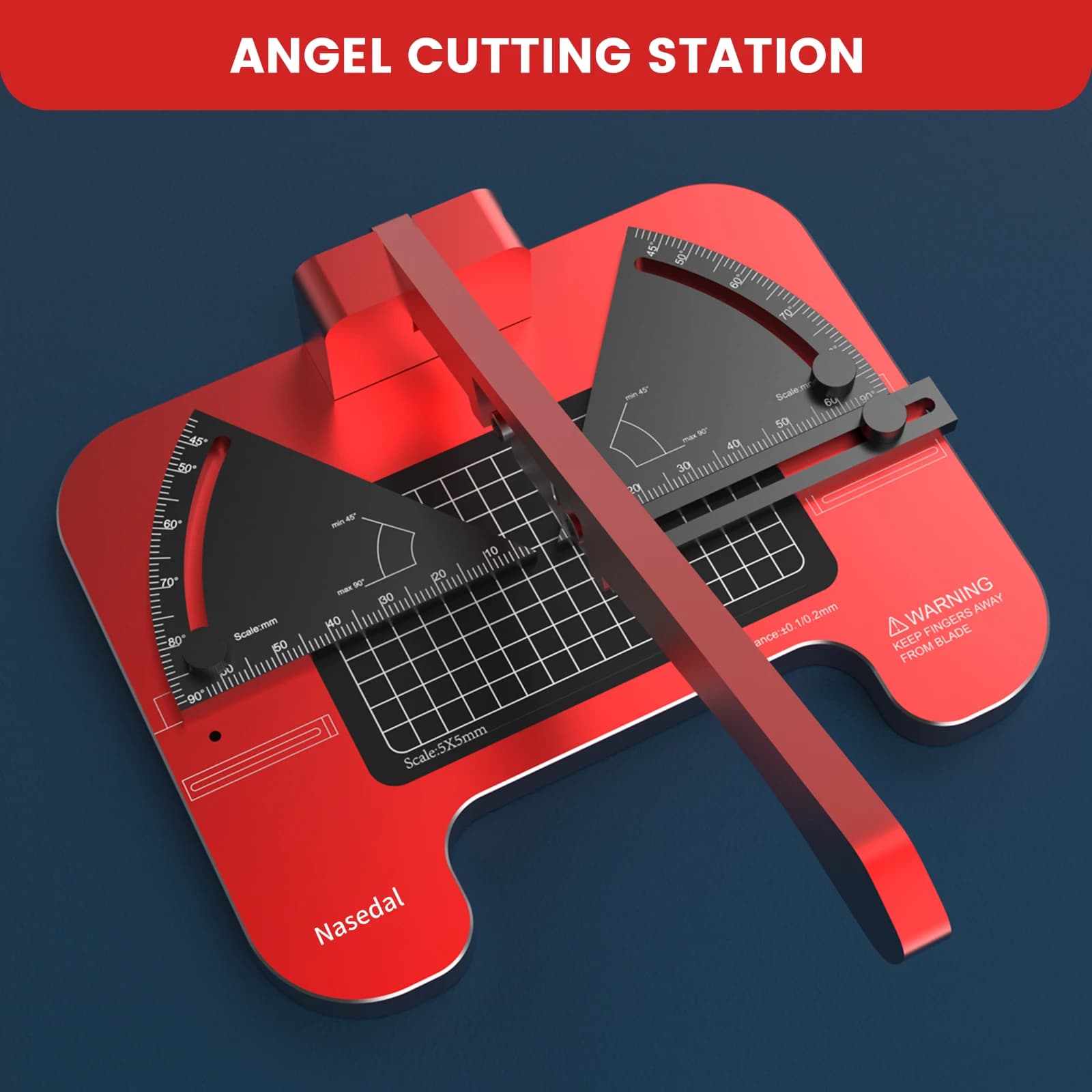 Precision Angle Micro Cutting Station Fixed Angle Model Tool Accurate Shaping Cut Rubber Plates Rods Plastic Model DIY Accessory