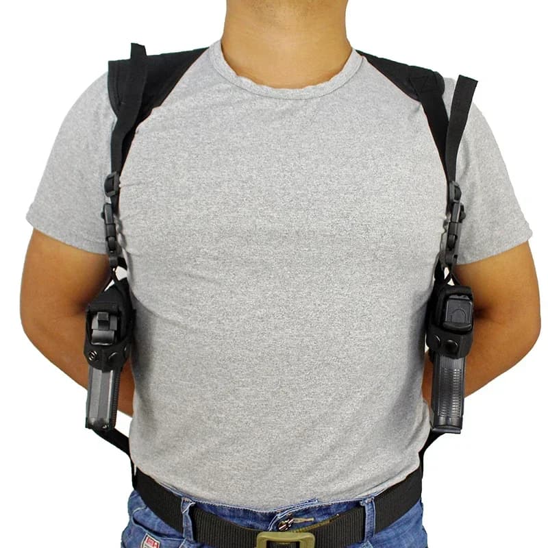Universal Shoulder Strap for Hidden Transport Gun Accessories for Outdoor Training Hunting Double Gun Shoulder Bag