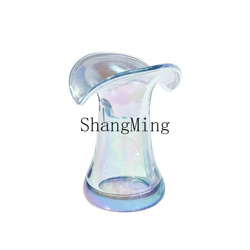 PYH Vaso in Vetro Cristallo Colorato per Camera da Letto, Soggiorno, Mobile Bar, Mobile TV, Arredamento per Stanza Modello