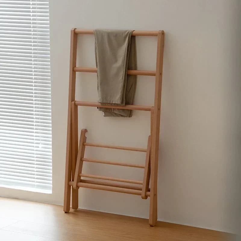 Clothes rack Solid wood Japanese Style, Creative Wallet from Comodin, Attractive Organizer Foldable for Clothes and Hats