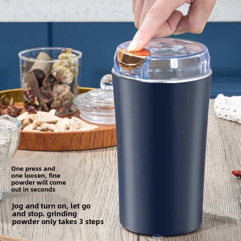 New Small Electric Grinding Machine Grain Grinder Coffee Grinder Stainless Steel Nuts Beans Grains Mill Herbs for kitchen