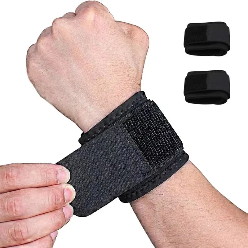 Fasciatura per forza fitness regolabile Cinghie da polso per mano Braccialetti sportivi Supporto per palestra Avvolgimenti per tutore da polso