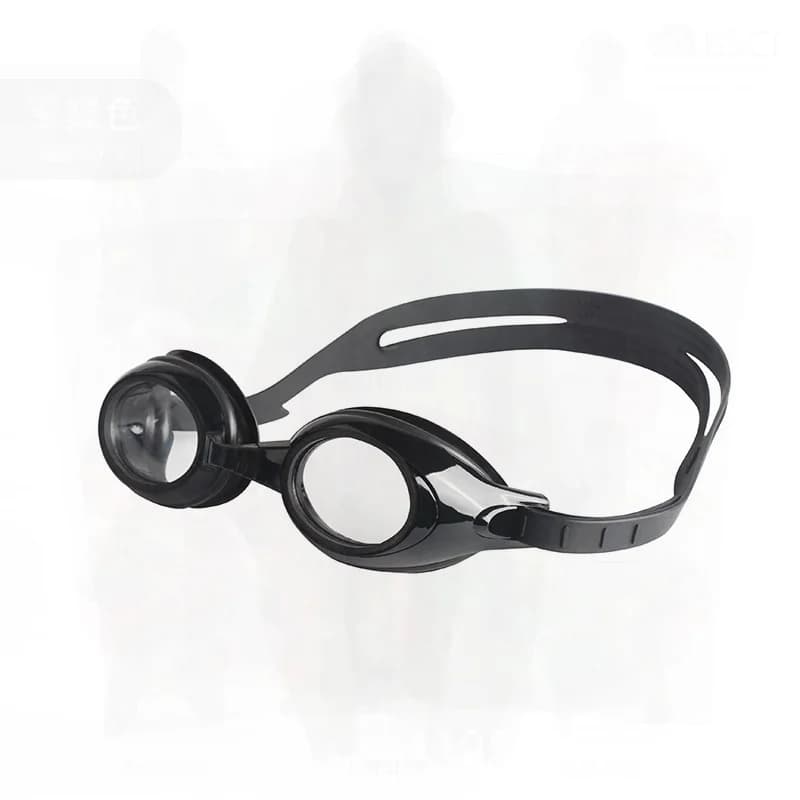 OPOLLY Adult swimwear HD swim glasses set for waterproof anti-fog myopia - Eye protection in blue transparent black