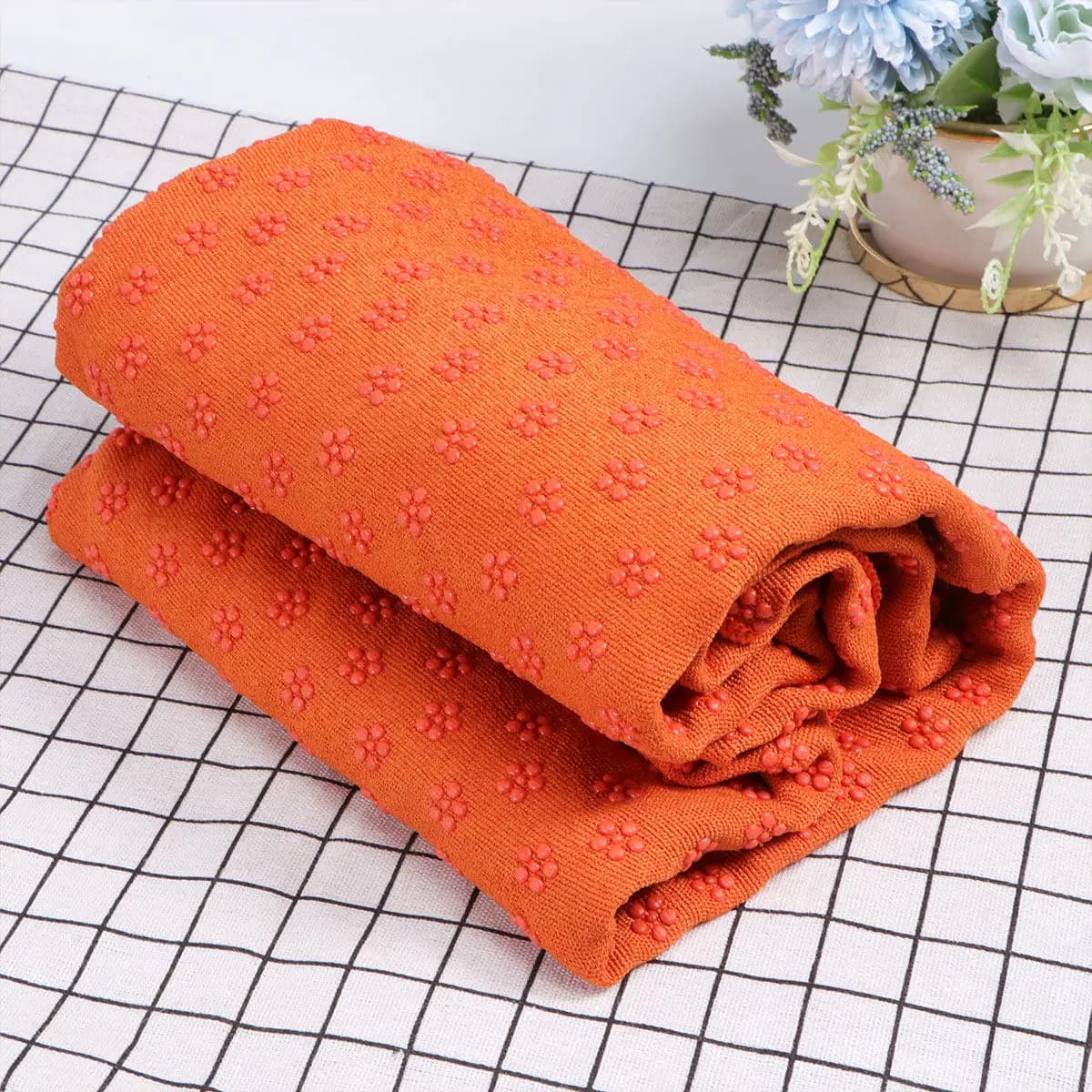 1Pcs 183x61cm Yoga Mat Easy Carry Non Toxic Soft Texture Anti Slip Pilates Exercise Fitness Mat Orange