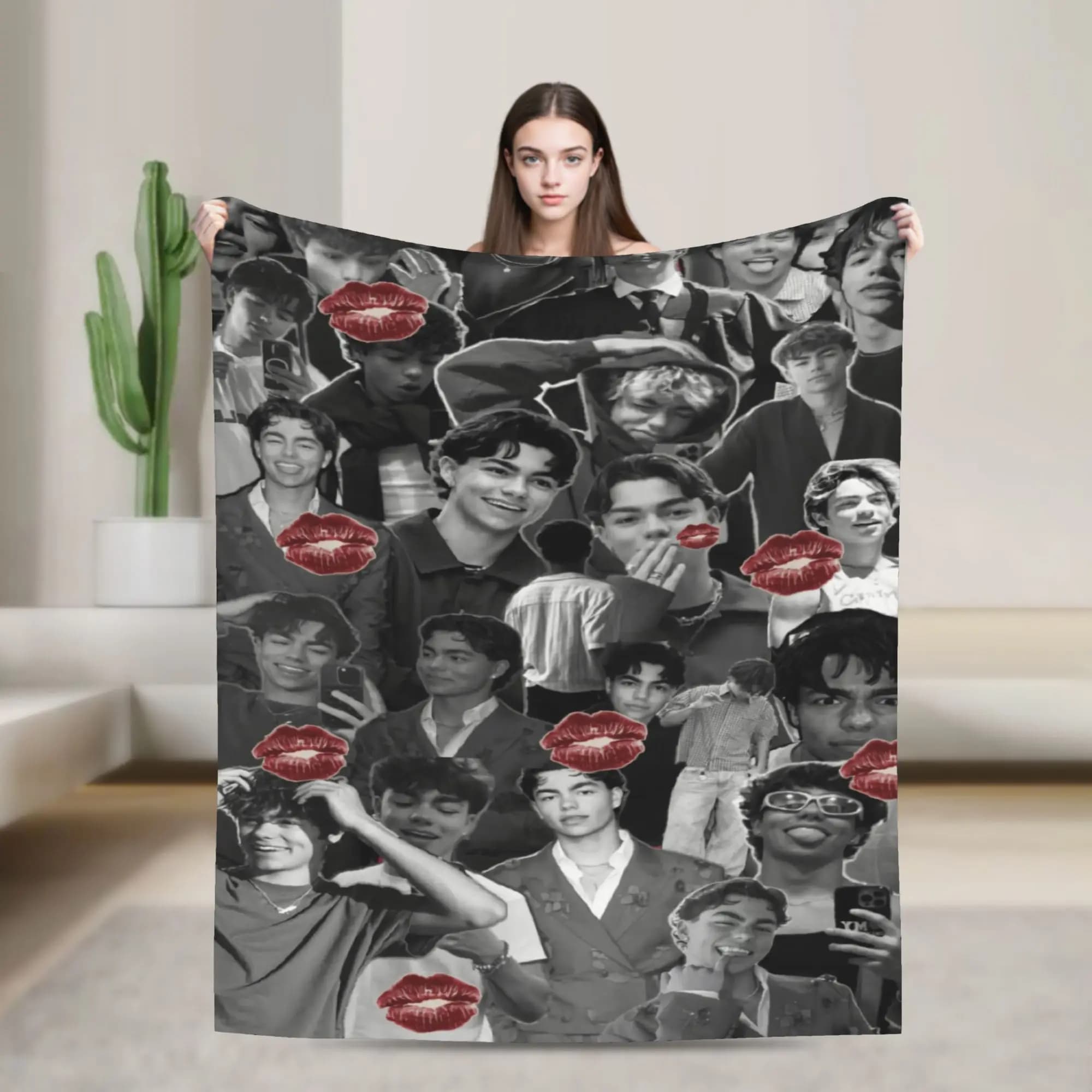 Malachi Barton Blanket Warm Soft Funny Plush Bedding Throws For Home Decor Travel Office Flannel Bedspread Bed Cover