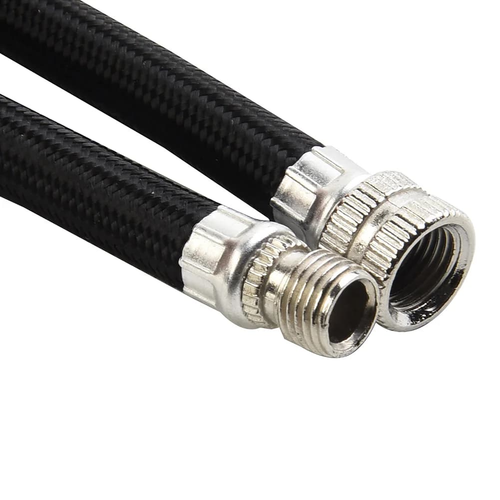 Bici bicicletta moto auto gonfiatore per pneumatici tubo flessibile pompa aria tubo di prolunga adattatore pneumatico pneumatico mandrino gonfiatore estensione pompa tubo