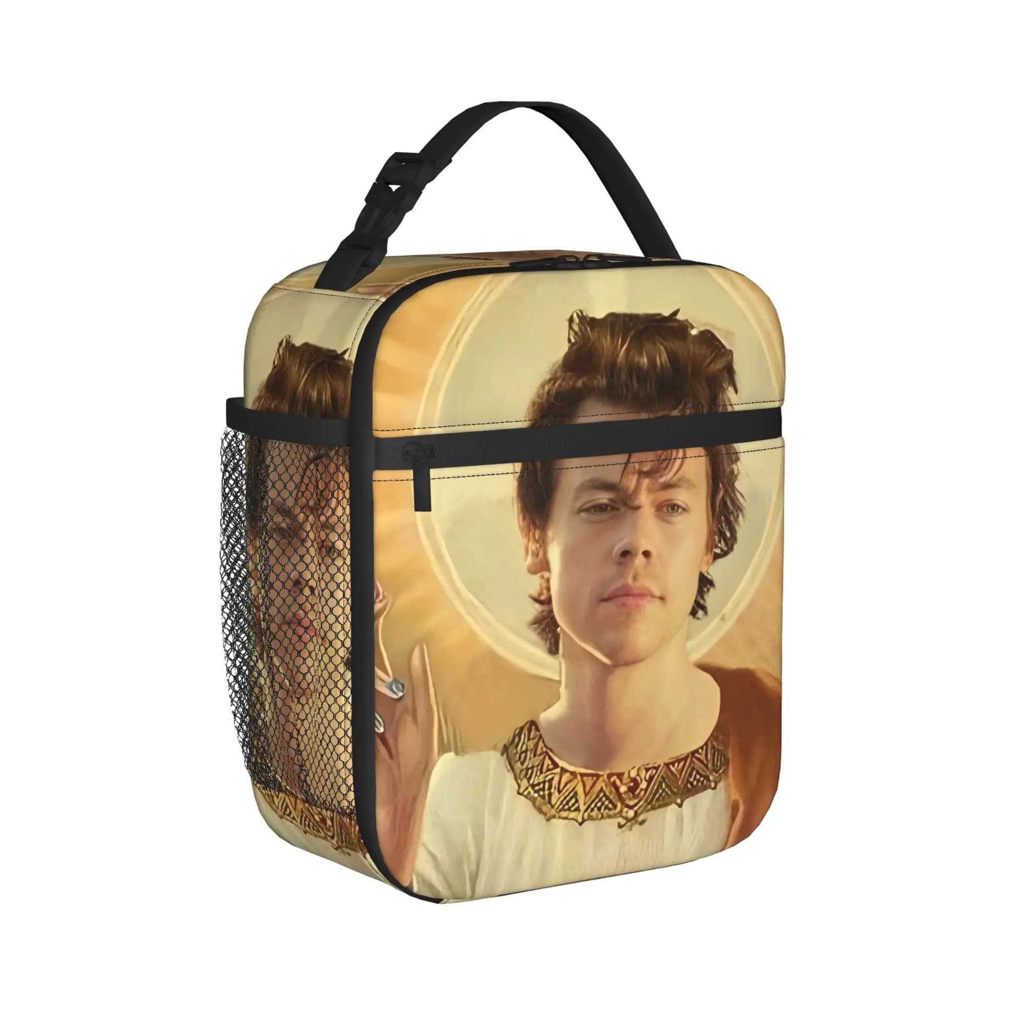 Borsa Termica per il Pranzo di Harry Styles, per Ufficio, Borsa Portatile per Alimenti, Contenitore Termico per il Pranzo
