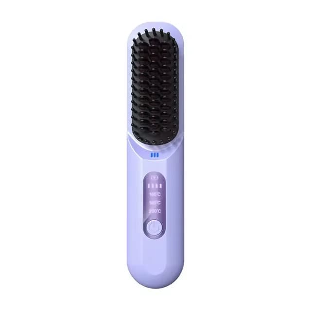 Mini Brush for Electric Hair Brush Iron Plate for Wireless Hair USB Brush For Hair Plate