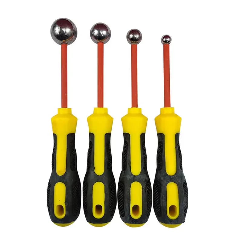 Set di Strumenti per la Riparazione di Strumenti a Fiato in Ottone per Modellare e Accordare Flauti con Ammaccature e Difetti