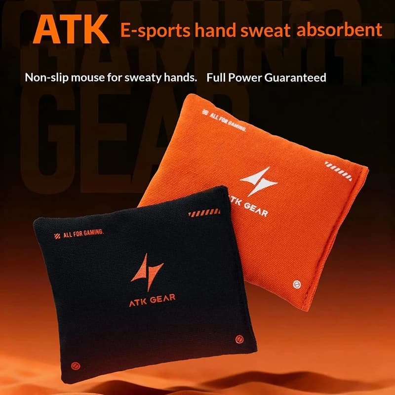 ATK Esports Palm Sweat Packs Dry Clean Sweat-Absorbing Anti-Slip For FPS Games VALORANT CS:GO Gamer Accessories Gifts
