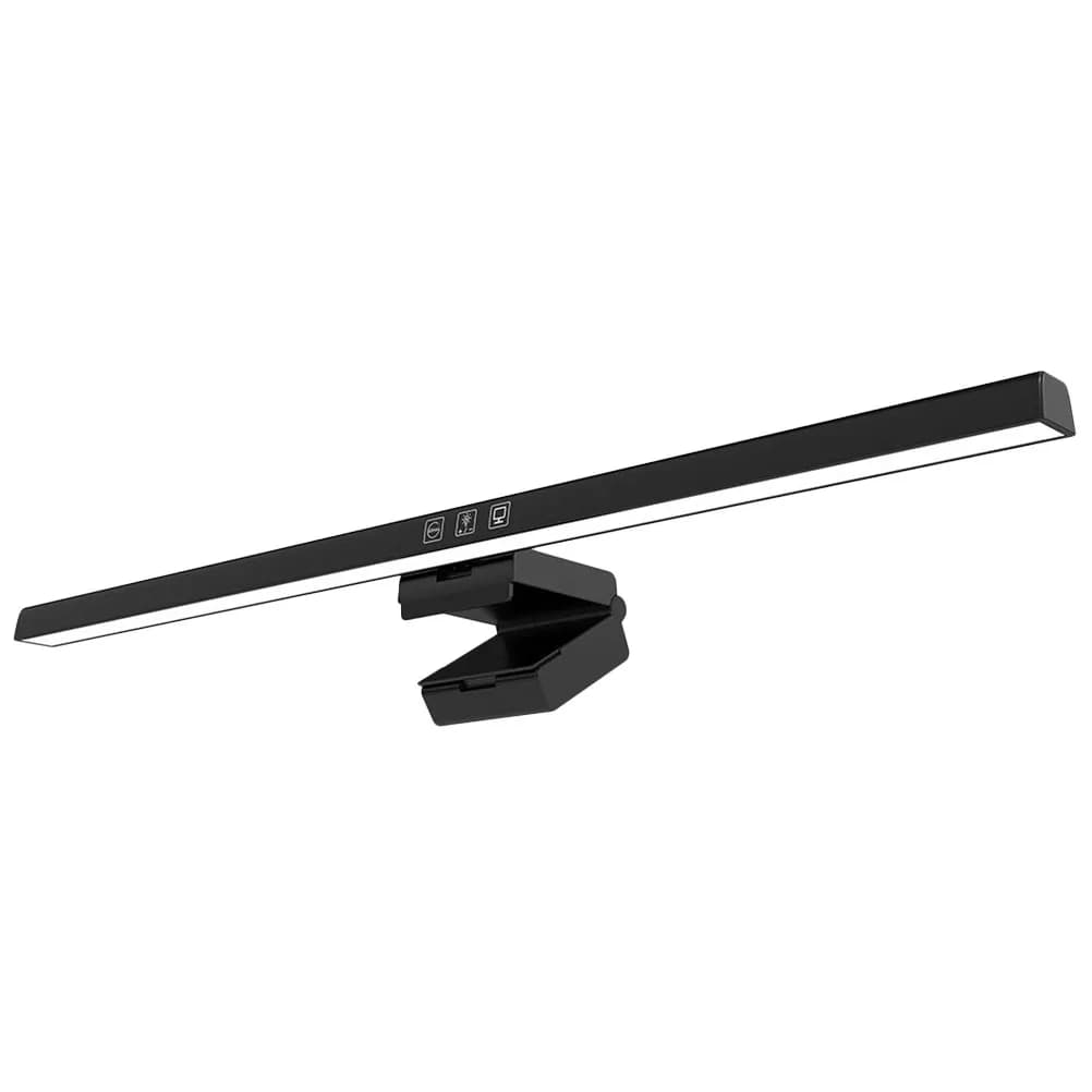 Barra Luminosa LED per Monitor, Protezione Occhi Anti Luce Blu, Design Asimmetrico, Dimmerabile con Funzione Timer, Multiuso