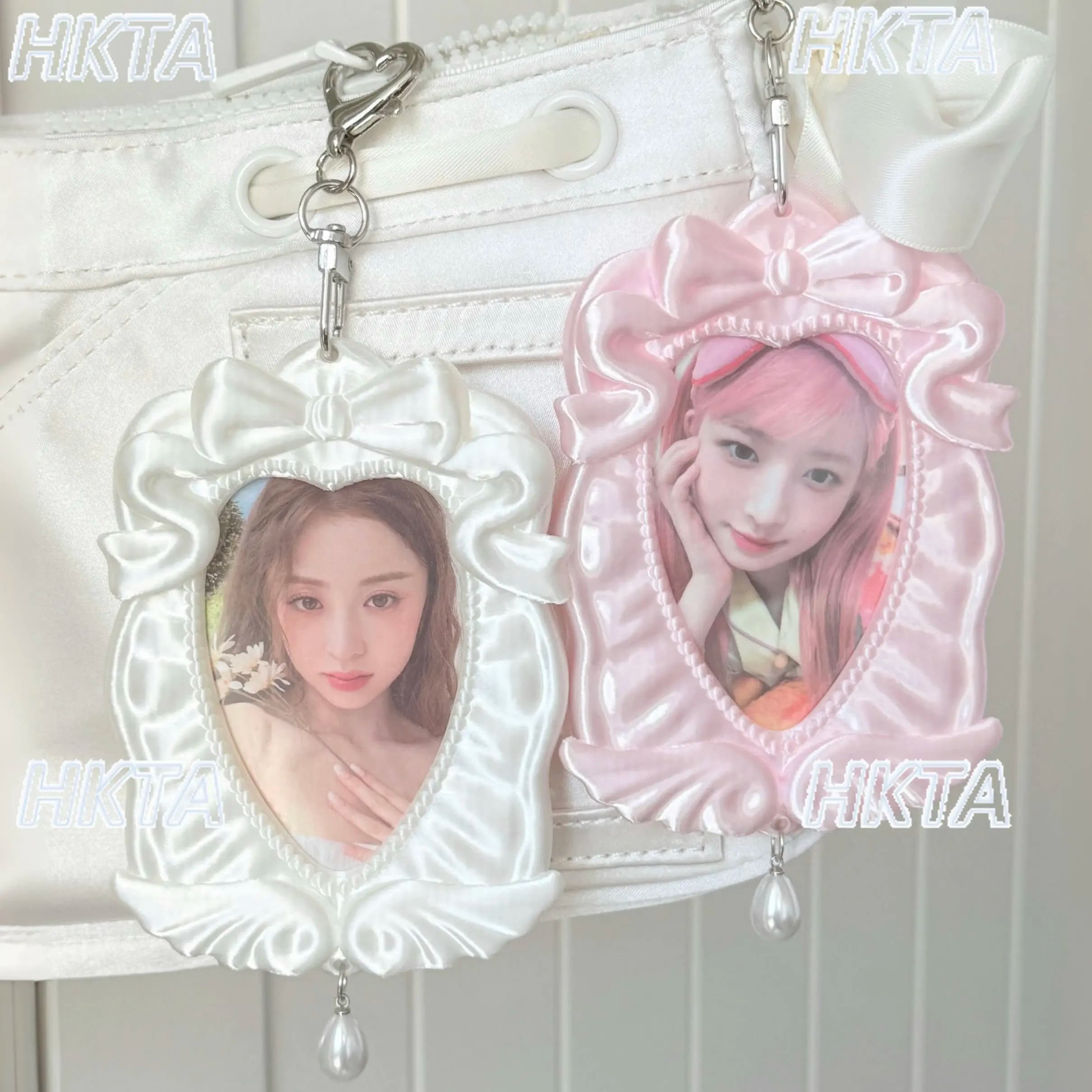 Sweet Kawaii Pearl Flame Lolita Card Holder Pendant Wallet Funny Wallet White Card Holder Clothing Accessories Woman