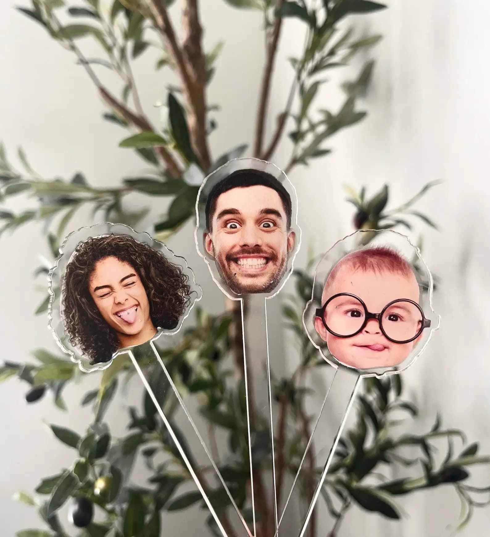 Custom Photo Drink Stirrer Personalized Cocktail Stirrer Wedding Gift Table Decoration Acrylic Party Drink Stir Baptism Souvenir
