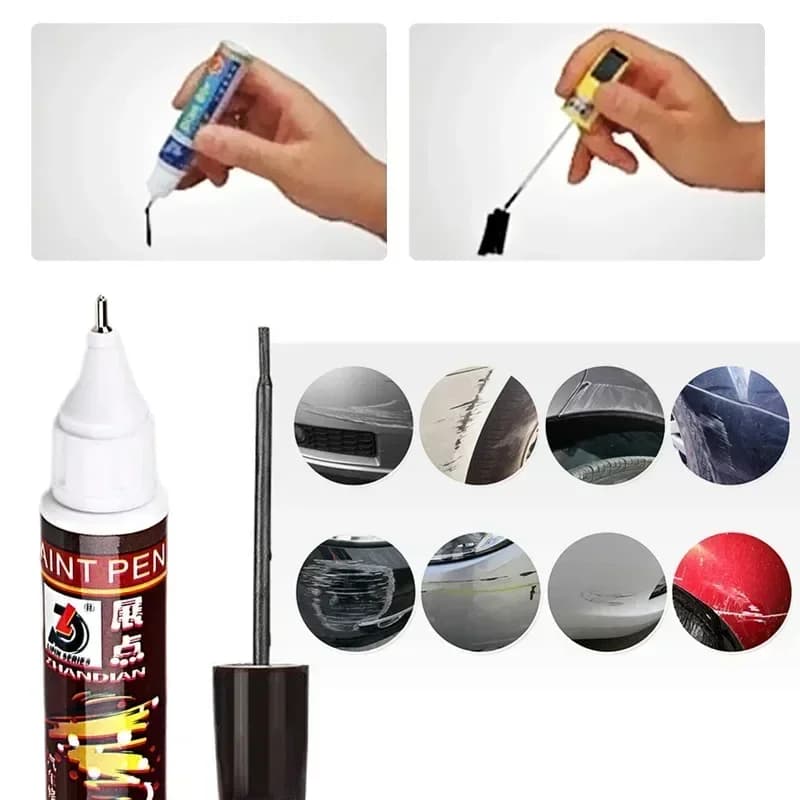 Penna per vernice per auto, liquido per riparazione graffi, perla, bianco, argento, grigio, nero, selezione speciale multicolore, penna per riparazione graffi vernice per auto
