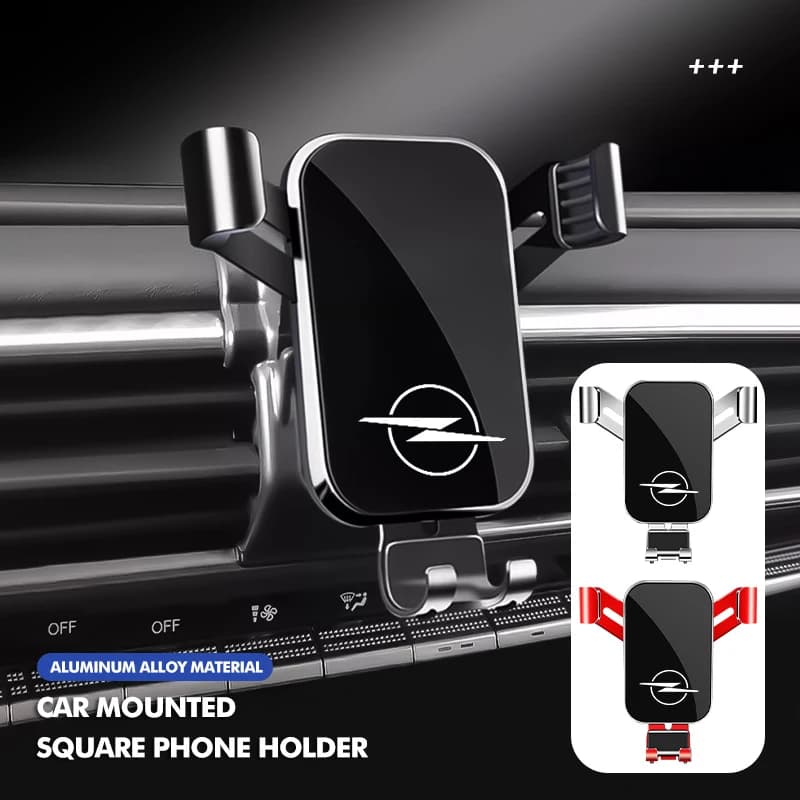 Car Styling Aluminum Alloy Mount Phone Holder Dashboard Cell Stand Accessories For Opel Astra G J H Insignia Zafira Corsa D C
