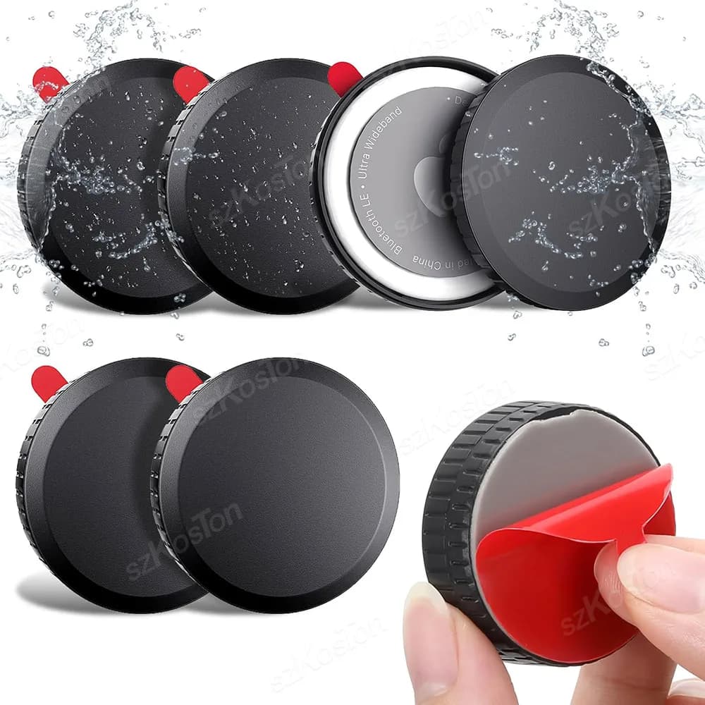 2/4 pezzi impermeabile per custodia Airtag con adesivo adesivo supporto localizzatore GPS per copertura etichetta aerea bici TV telecomando drone fotocamera auto