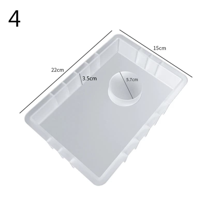Stampo in silicone a pendolo per orologio da tavolo fermalibri per conservare i fiori Decorazioni per desktop 124A