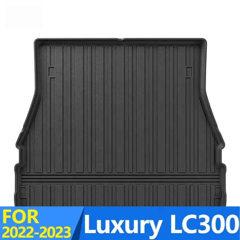 Rear Trunk Mat For Luxury LC300 2022-2023 TPE Floor Mats All-Weather Waterproof Car Mats Easy Clean Accessory