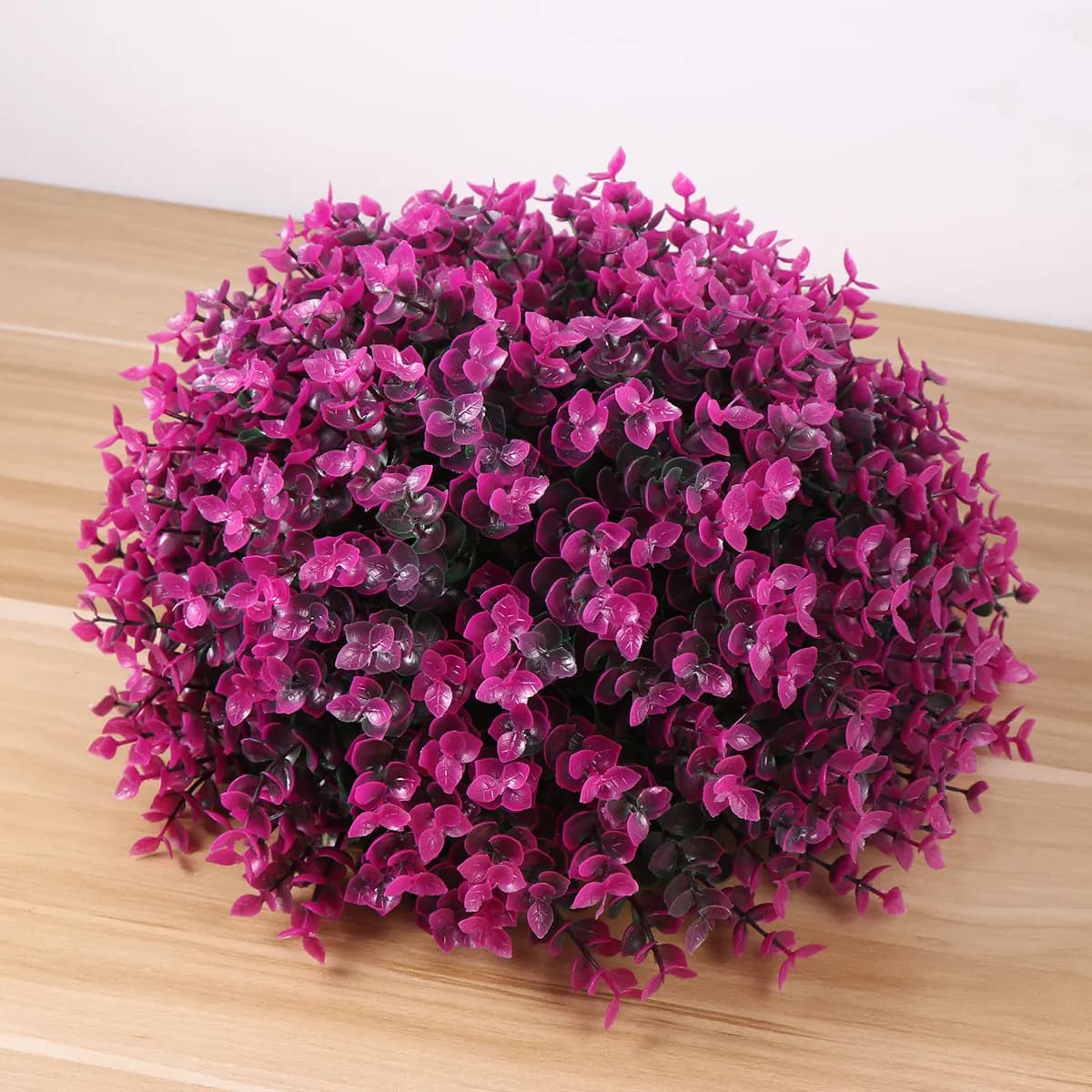 Palla di Erba Artificiale in Plastica da 30Cm, Pianta Simulata Realistica per Decorazione Interna ed Esterna, Atmosfera Naturale Vibrante per Soggiorno e Camera da Letto