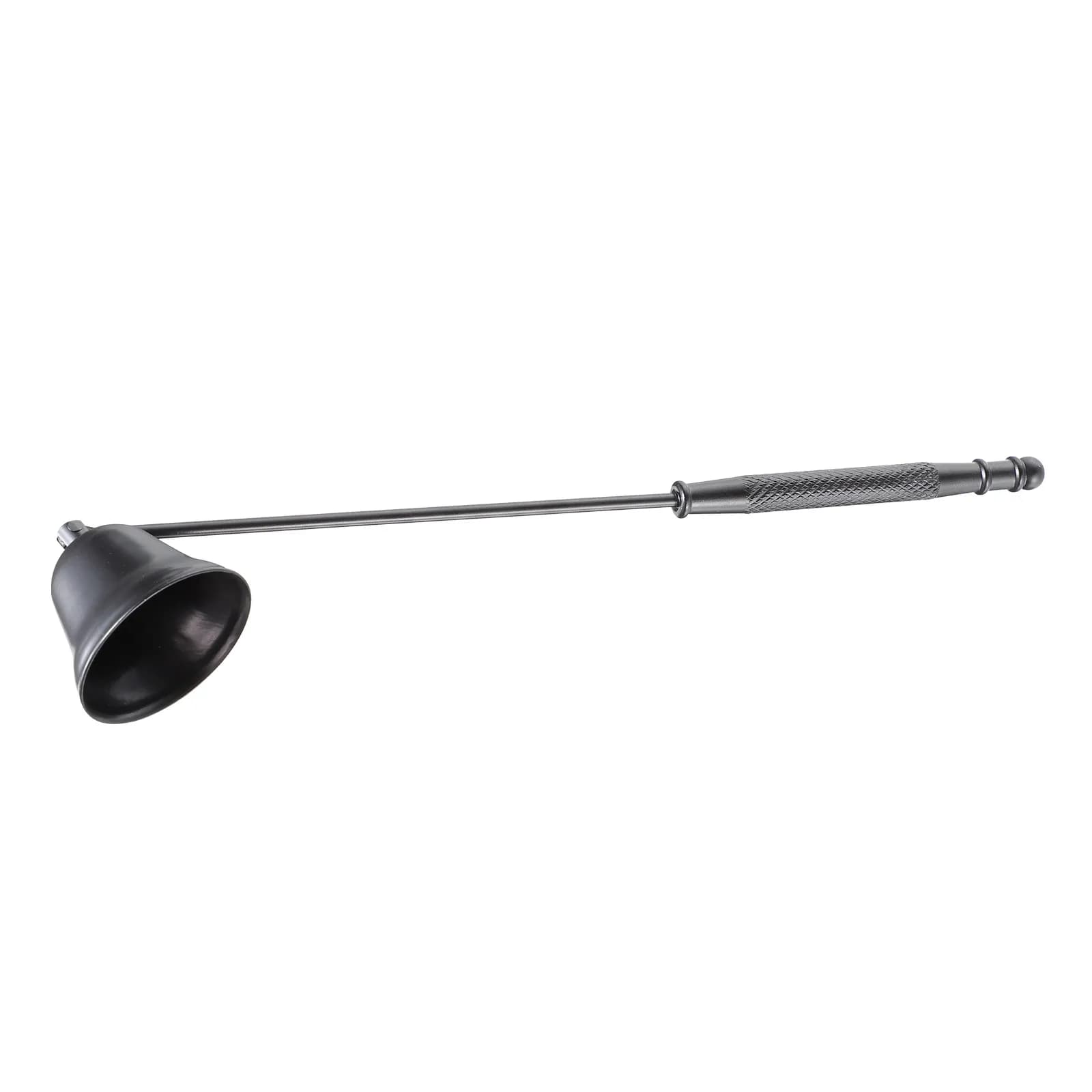Spegnicandele in Acciaio Inossidabile Nero Opaco, Strumento per Spegnere le Candele per Uso Domestico, Matrimoni, Feste, Accessori con Tappo in Metallo