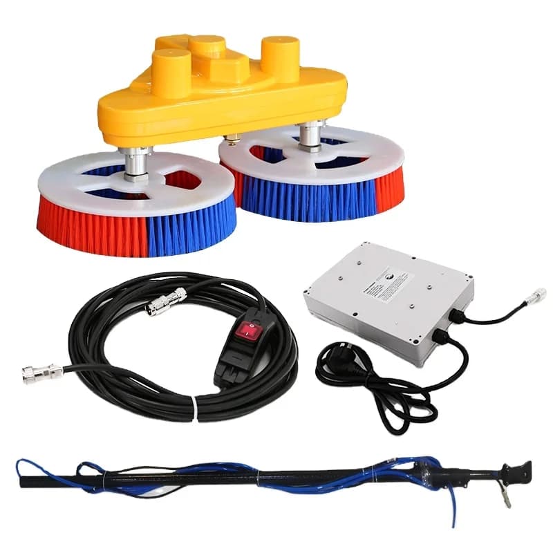 AC Supply Solar Cleaning Brushes Solar Cleaning Kit Portable Solar l Cleaning Brush