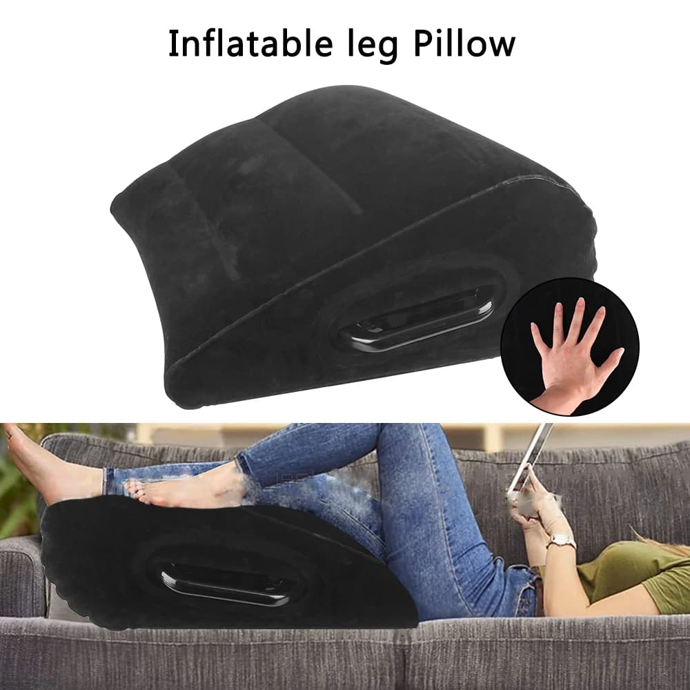 Cuscini in PVC, Cuscino a Cuneo, Cuscino per Ginocchia, Cuscino Gonfiabile per Piedi, Cuscini per Elevazione Gambe, Materassini da Viaggio e Campeggio, Cuscini per Auto