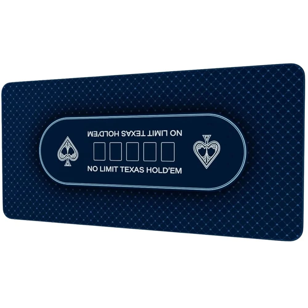 Texas Hold'em Table Mat Rubber Anti-slip Casino Poker Tablecloth Board Games Desk Mat Gaming Table Pad Chips Tablecloth