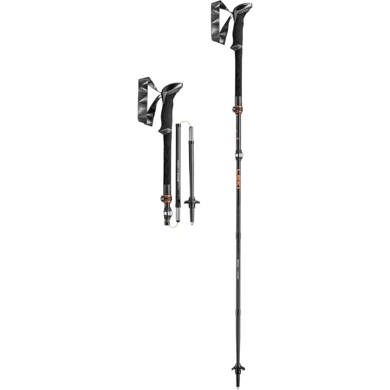 Makalu FX adjustable lightweight walking poles in carbon for trekking and hiking