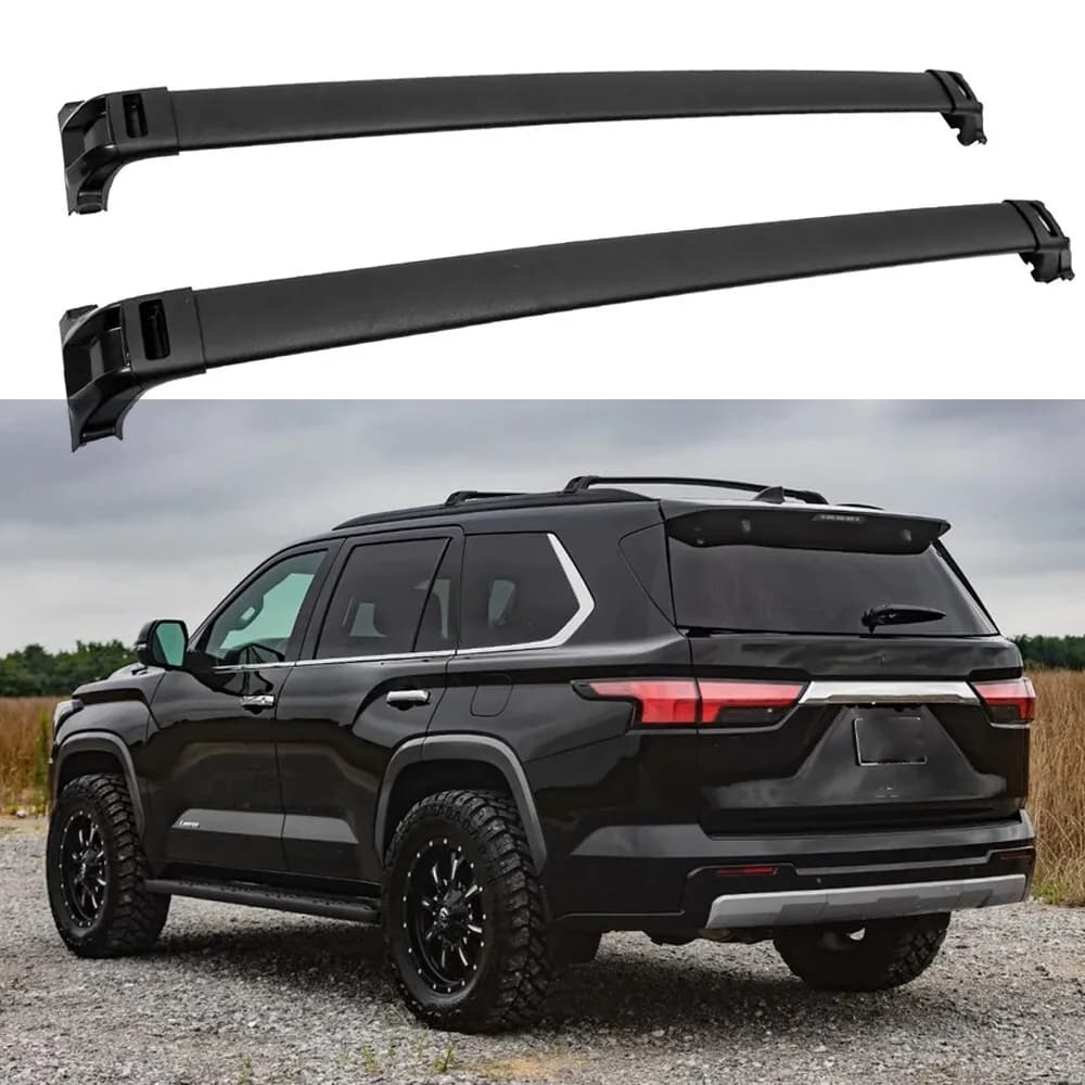 2 barre trasversali per portapacchi compatibili con Toyota Sequoia XK80 2023 2024 2025 2026