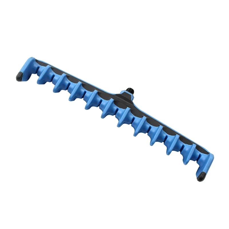 1 pezzo Carp Fihsing Feeder Rod Rest 11 fori M3/8 supporto per supporto staffa portatile per canna da pesca alla carpa resto accessori per la testa attrezzatura
