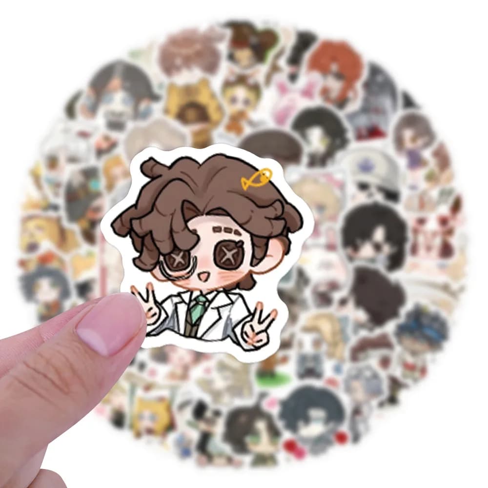 105PCS Unhuman Q Version Identity Cartoon Stickers Funny Role Playing Games Stickers Kids Toys Fridge Laptop Phone Guitar Bike D