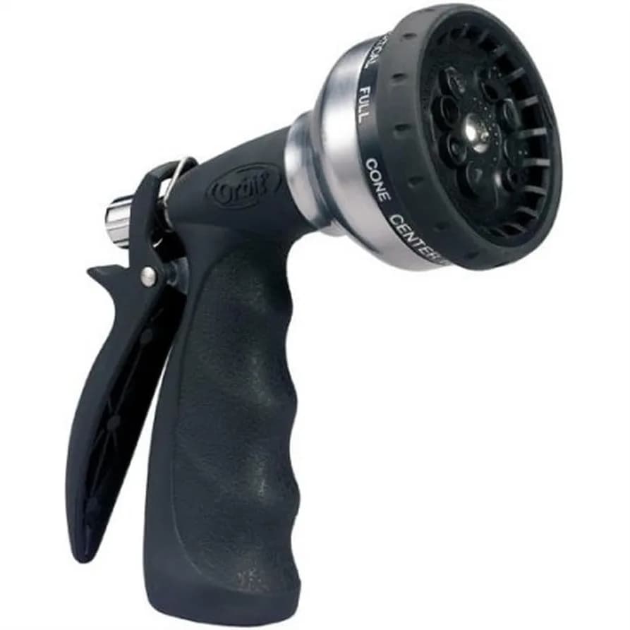 Ugello a pistola per irrigazione con 10 modelli regolabili, leggero e resistente per un facile giardinaggio