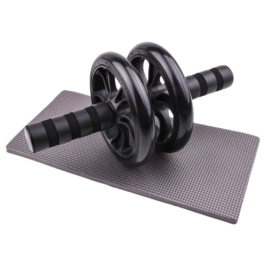 Set di attrezzi fitness multifunzione 6 in 1 con ruota per addominali e barra per flessioni per allenamento a casa