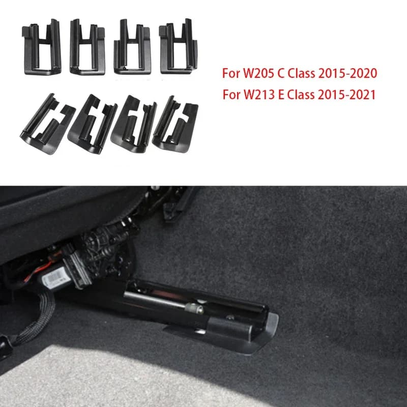 For Benz CE Class Interior accessories Car Seat Sliding Binary Cover for Mercedes W205 W213 Seat Rail Trim Sliding Binary