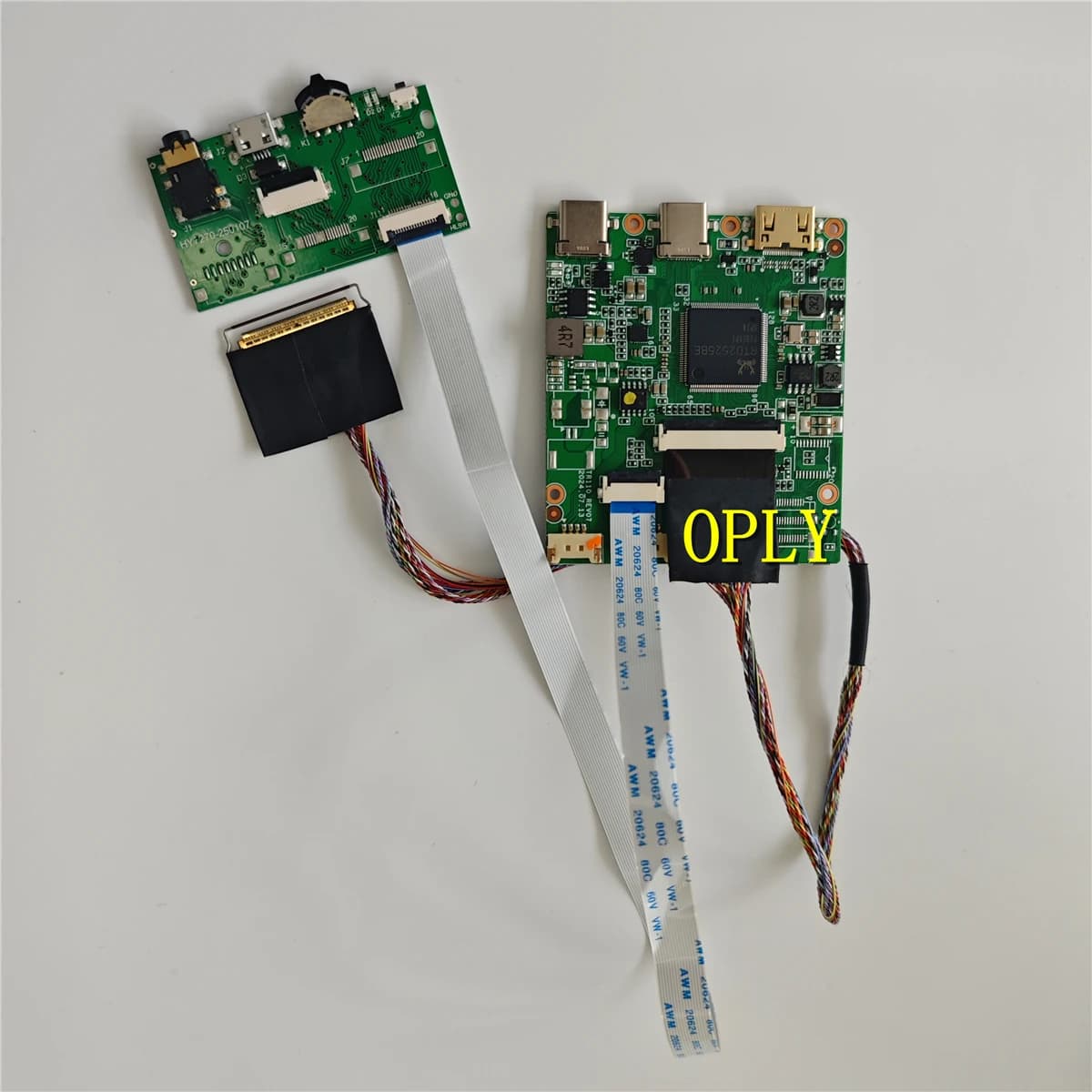 Kit scheda di controllo per B101EW01 B101EW04 B101EW02 B101EW05 Schermo da 10.1 "1280X720 Monitor LED LCD MINI HDMI compatibile 2 TYPE-C